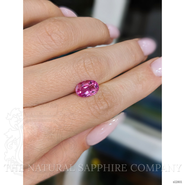 2.47 Ct. Pink Sapphire from Ceylon (Sri Lanka)