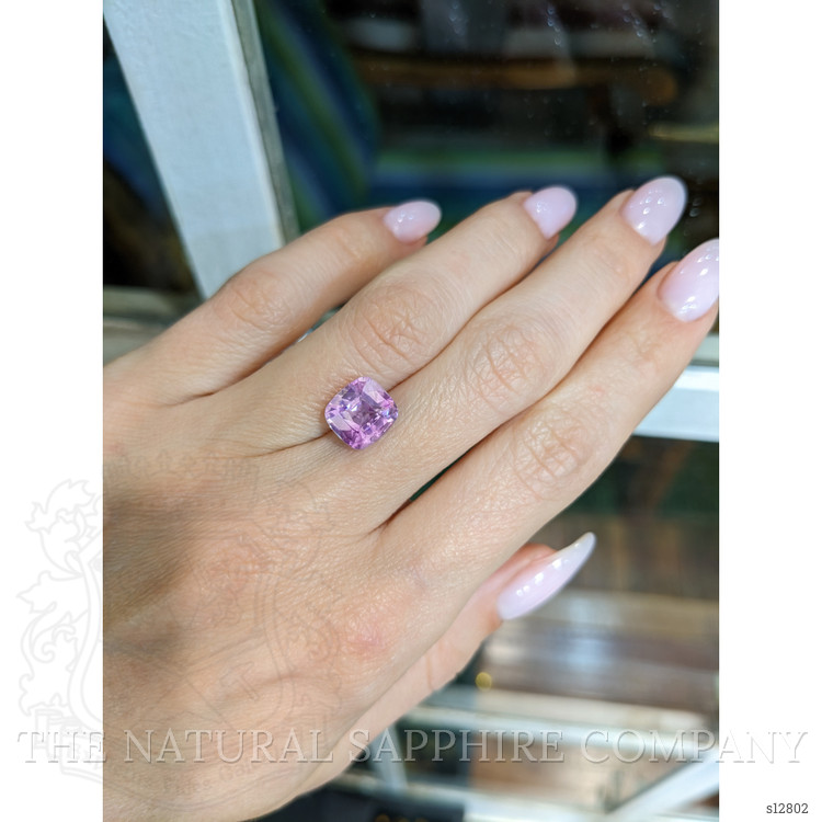 3.58 Ct. Pink Sapphire from Ceylon (Sri Lanka)