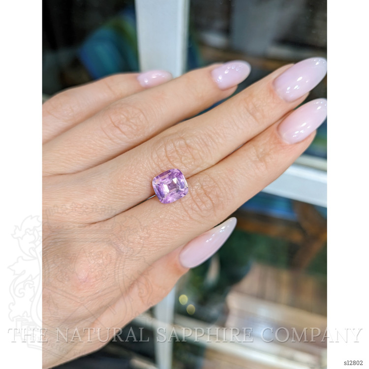 3.58 Ct. Pink Sapphire from Ceylon (Sri Lanka)