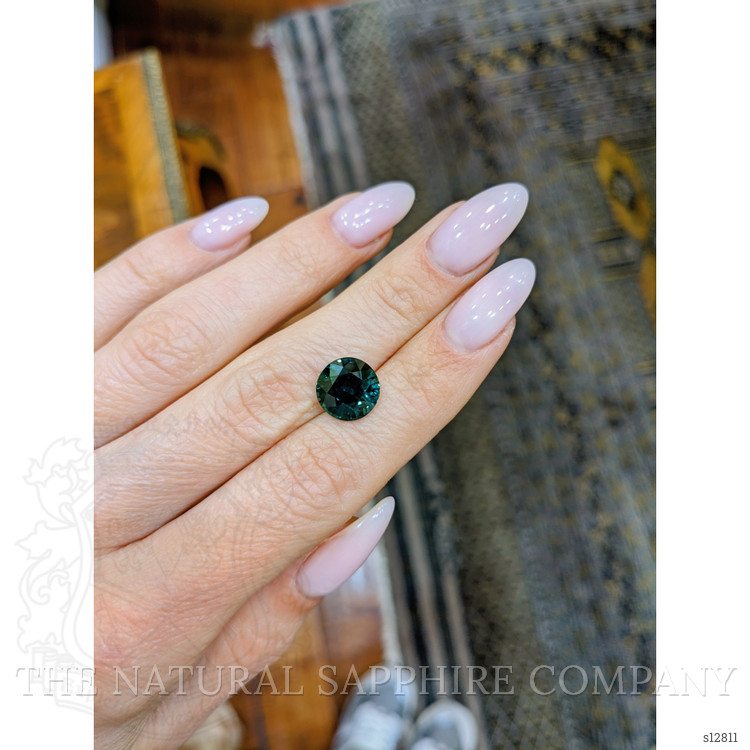 5.00 Ct. Greenish Blue Sapphire from Ceylon (Sri Lanka)