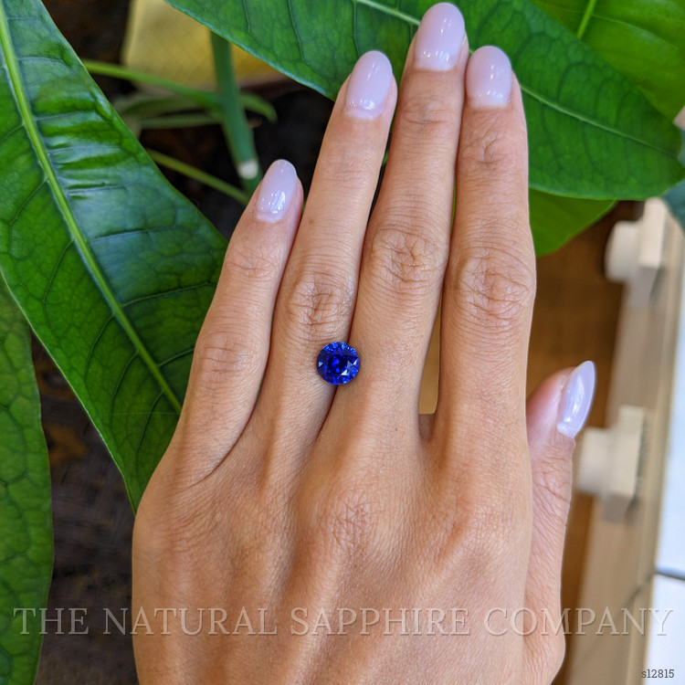 2.80 Ct. Blue Sapphire from Ceylon (Sri Lanka)