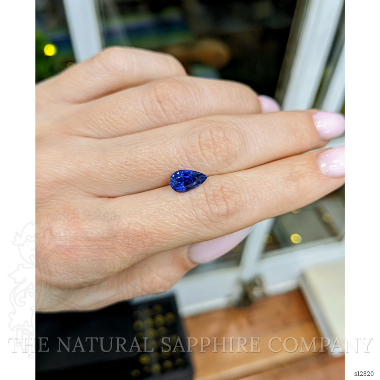 2.14 Ct. Blue Sapphire from Ceylon (Sri Lanka)