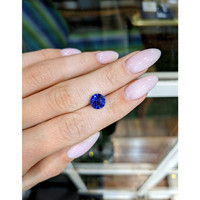 2.55 Ct. Blue Sapphire from Ceylon (Sri Lanka) Life Style