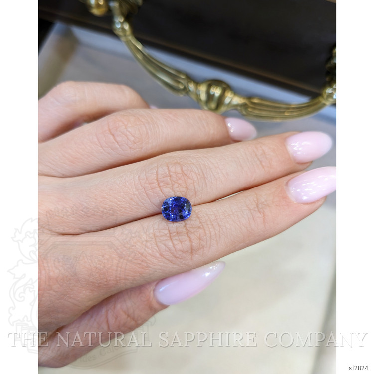 1.79 Ct. Blue Sapphire from Ceylon (Sri Lanka)