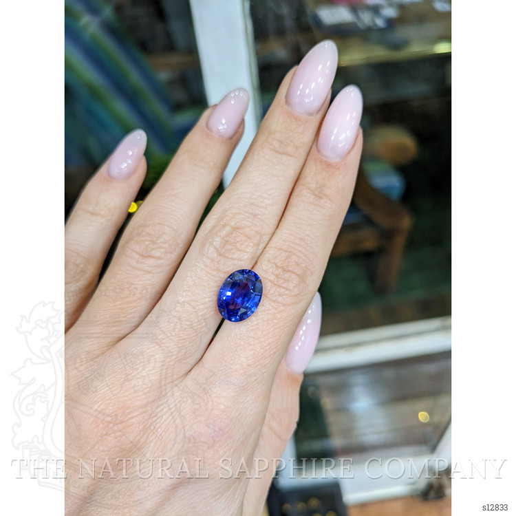 5.63 Ct. Blue Sapphire from Madagascar