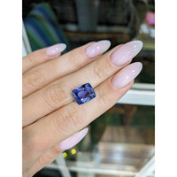 6.63 Ct. Blue Sapphire from Ceylon (Sri Lanka) Life Style