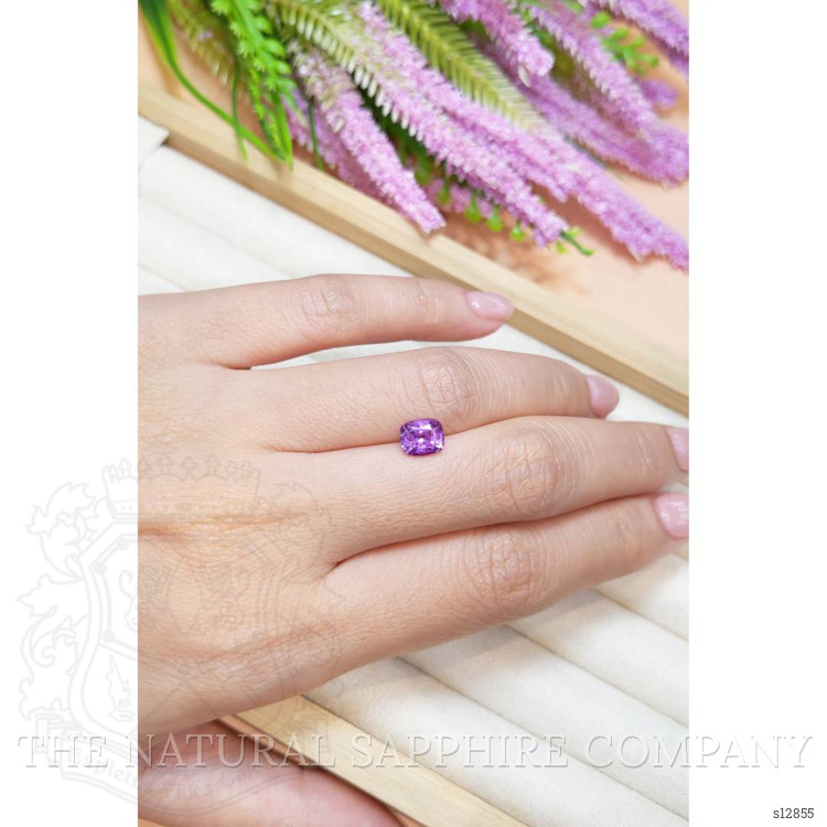 1.44 Ct. Pinkish Purple Sapphire from Ceylon (Sri Lanka)
