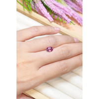 1.54 Ct. Purplish Pink Sapphire from Ceylon (Sri Lanka) Life Style