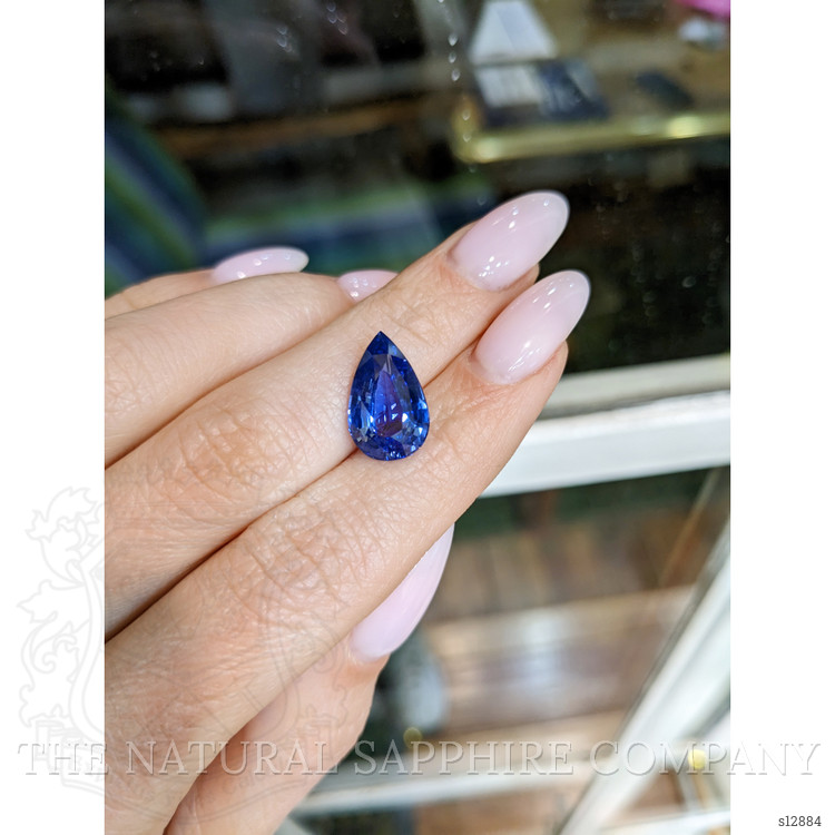 6.11 Ct. Blue Sapphire from Ceylon (Sri Lanka)