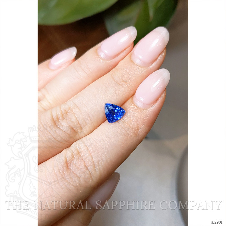 1.72 Ct. Blue Sapphire from Ceylon (Sri Lanka)