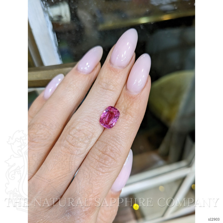 3.01 Ct. Pink Sapphire from Ceylon (Sri Lanka)