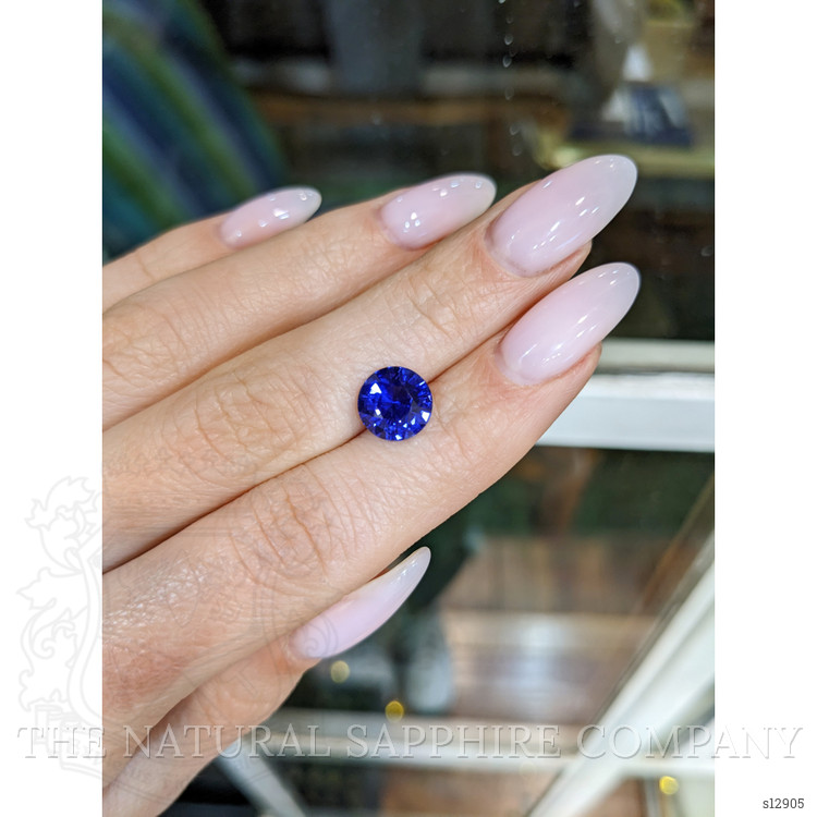 3.33 Ct. Blue Sapphire from Ceylon (Sri Lanka)