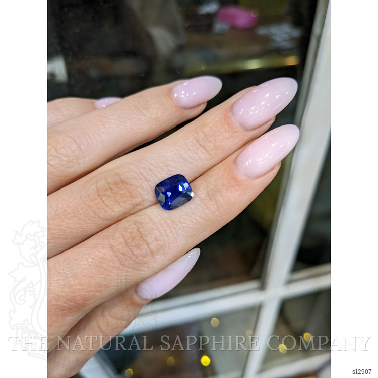 3.58 Ct. Blue Sapphire from Ceylon (Sri Lanka)