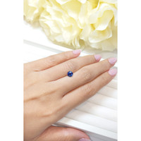 1.12 Ct. Blue Sapphire from Ceylon (Sri Lanka) Life Style