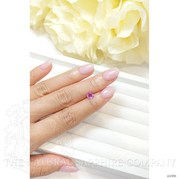 1.02 Ct. Pink Sapphire from Ceylon (Sri Lanka)