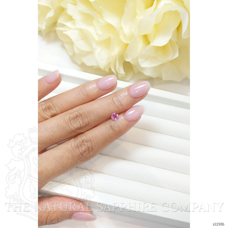 0.57 Ct. Pink Sapphire from Ceylon (Sri Lanka)