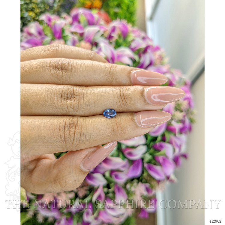 0.67 Ct. Blue Sapphire from Ceylon (Sri Lanka)