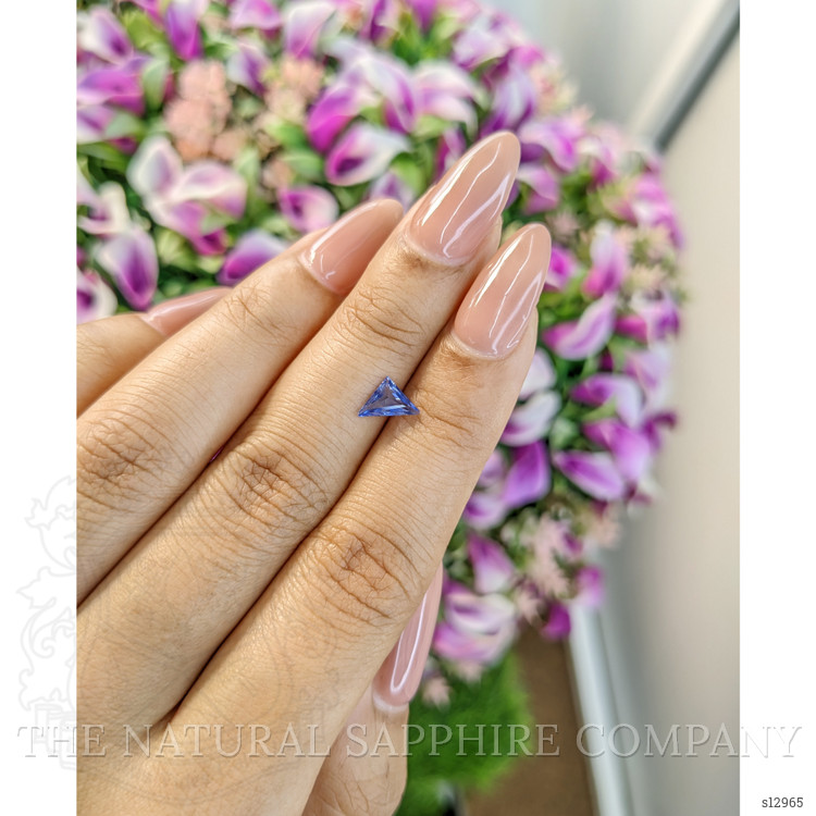 0.53 Ct. Blue Sapphire from Ceylon (Sri Lanka)