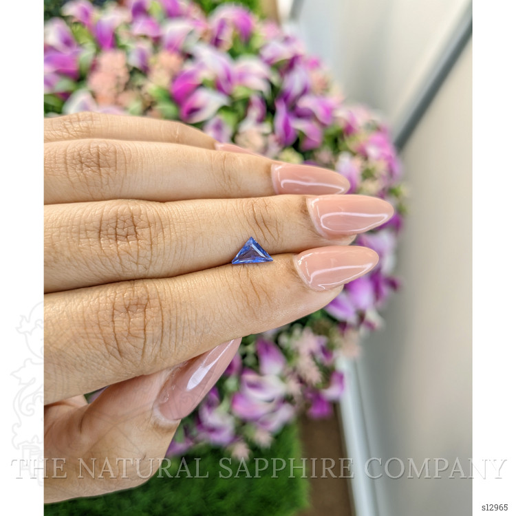 0.53 Ct. Blue Sapphire from Ceylon (Sri Lanka)