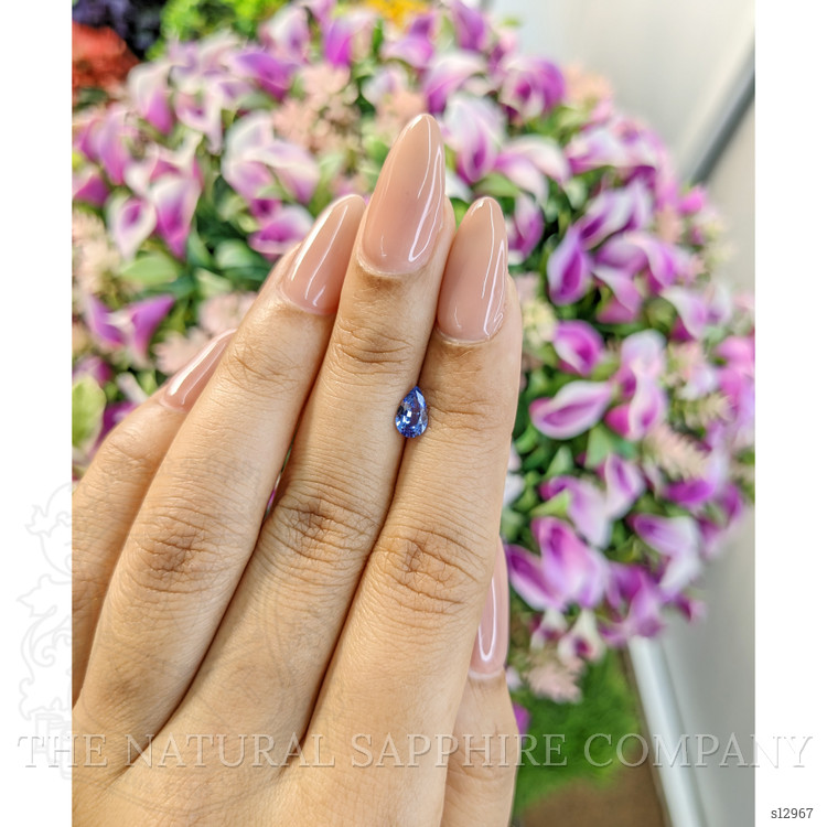 0.54 Ct. Blue Sapphire from Ceylon (Sri Lanka)