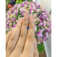 0.59 Ct. Blue Sapphire from Ceylon (Sri Lanka) Life Style