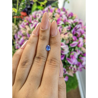 0.80 Ct. Blue Sapphire from Ceylon (Sri Lanka) Life Style
