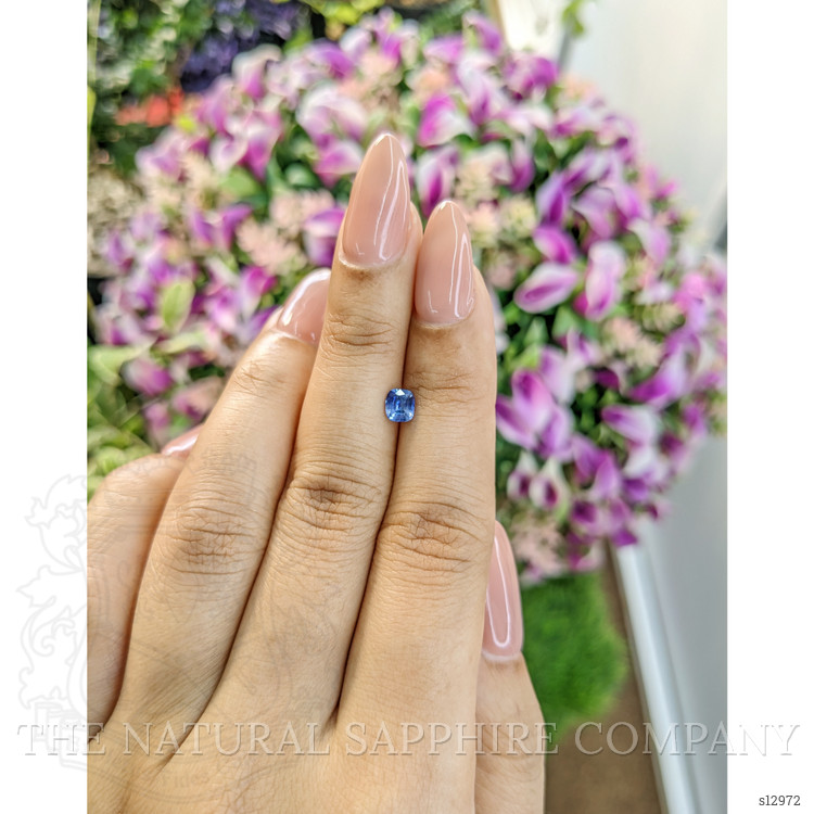 0.55 Ct. Blue Sapphire from Ceylon (Sri Lanka)