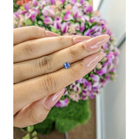 0.46 Ct. Blue Sapphire from Ceylon (Sri Lanka) Life Style