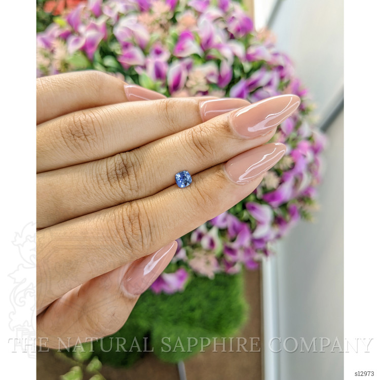 0.46 Ct. Blue Sapphire from Ceylon (Sri Lanka)