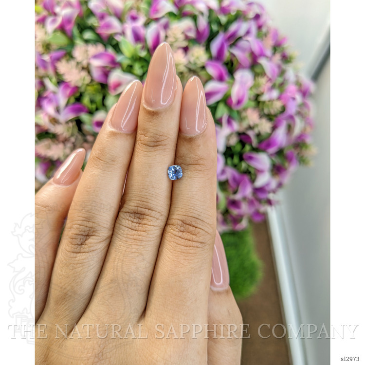 0.46 Ct. Blue Sapphire from Ceylon (Sri Lanka)