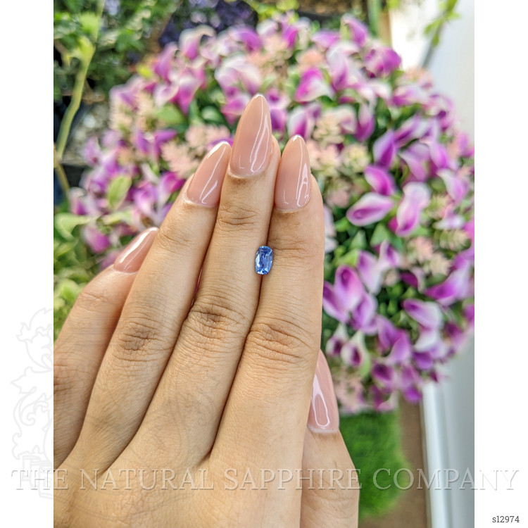 0.62 Ct. Blue Sapphire from Ceylon (Sri Lanka)