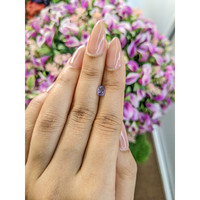 0.51 Ct. Purple Sapphire from Ceylon (Sri Lanka) Life Style