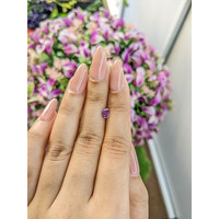 0.52 Ct. Purple Sapphire from Ceylon (Sri Lanka) Life Style