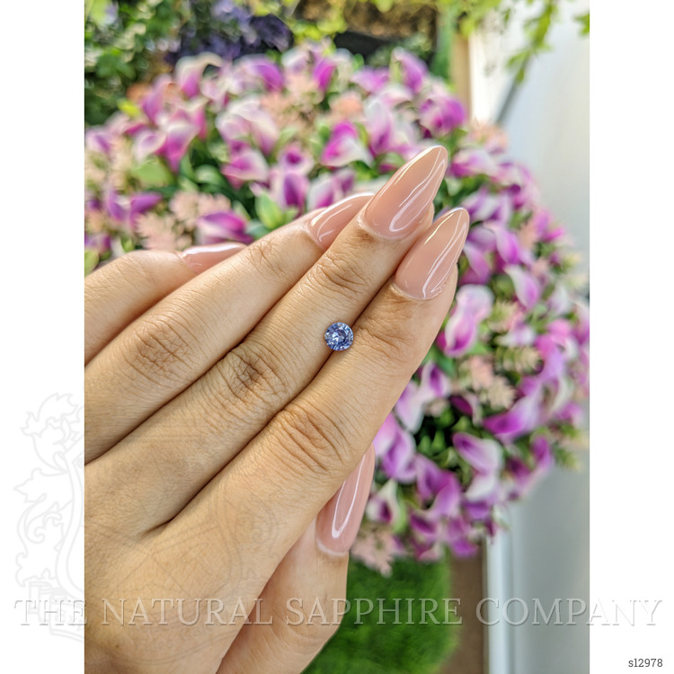 0.57 Ct. Blue Sapphire from Ceylon (Sri Lanka)