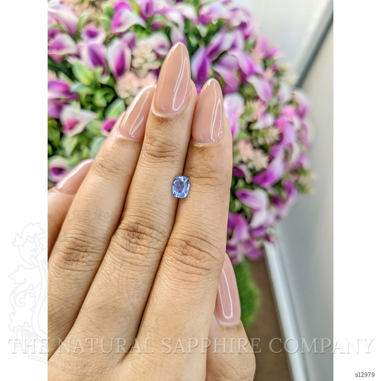 0.66 Ct. Blue Sapphire from Ceylon (Sri Lanka)