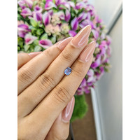 0.66 Ct. Blue Sapphire from Ceylon (Sri Lanka) Life Style