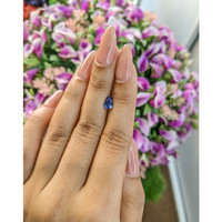 0.77 Ct. Blue Sapphire from Ceylon (Sri Lanka) Life Style