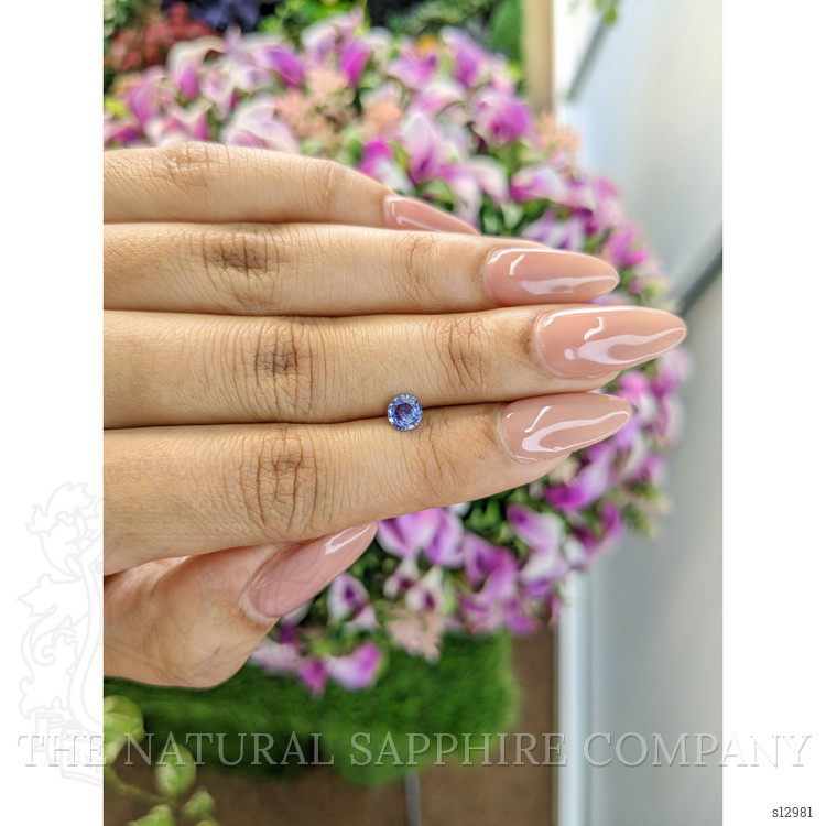 0.47 Ct. Blue Sapphire from Ceylon (Sri Lanka)