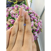 0.47 Ct. Blue Sapphire from Ceylon (Sri Lanka) Life Style