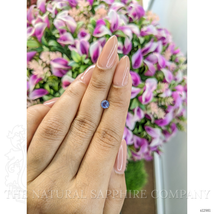 0.47 Ct. Blue Sapphire from Ceylon (Sri Lanka)