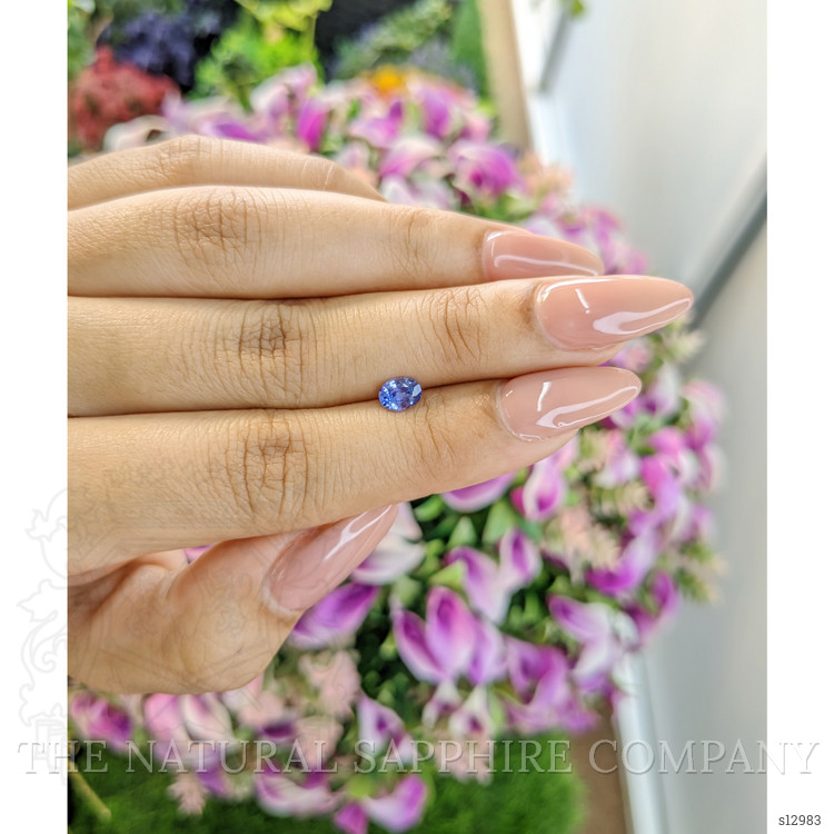 0.52 Ct. Violet Sapphire from Ceylon (Sri Lanka)