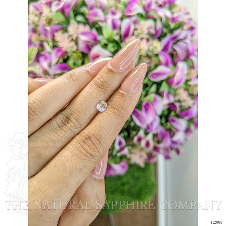 0.55 Ct. Peach Sapphire from Ceylon (Sri Lanka)