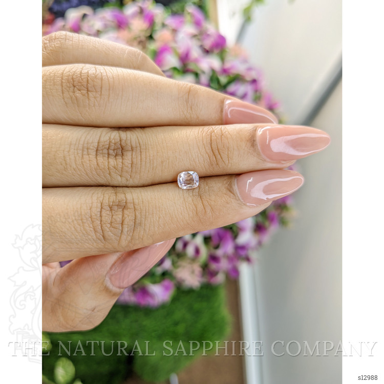 0.55 Ct. Peach Sapphire from Ceylon (Sri Lanka)