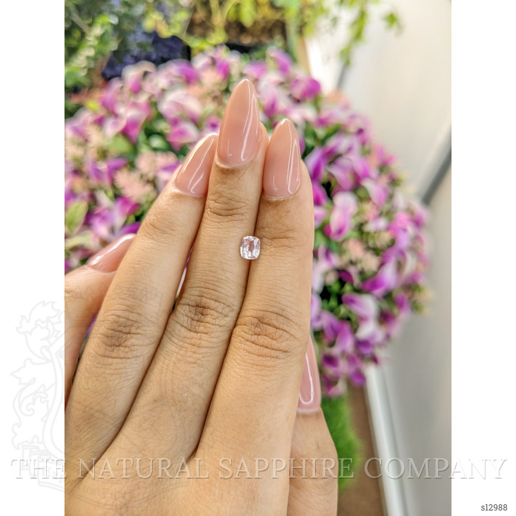 0.55 Ct. Peach Sapphire from Ceylon (Sri Lanka)