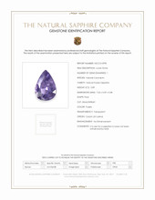 0.89 Ct. Sapphire from Ceylon (Sri Lanka) Scan Report