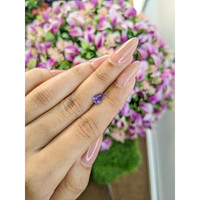0.89 Ct. Purple Sapphire from Ceylon (Sri Lanka) Life Style