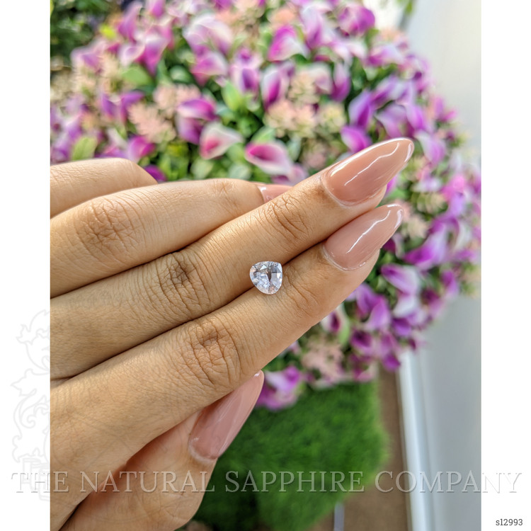 1.16 Ct. White Sapphire from Ceylon (Sri Lanka)