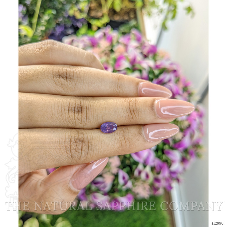 1.37 Ct. Pinkish Purple Sapphire from Ceylon (Sri Lanka)