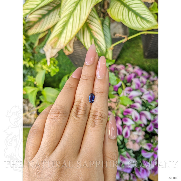 1.09 Ct. Blue Sapphire from Ceylon (Sri Lanka)