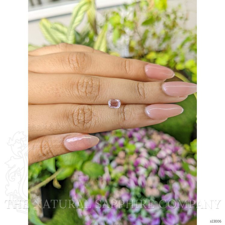 0.66 Ct. Pink Sapphire from Ceylon (Sri Lanka)